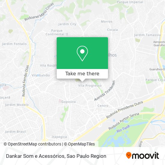 Dankar Som e Acessórios map
