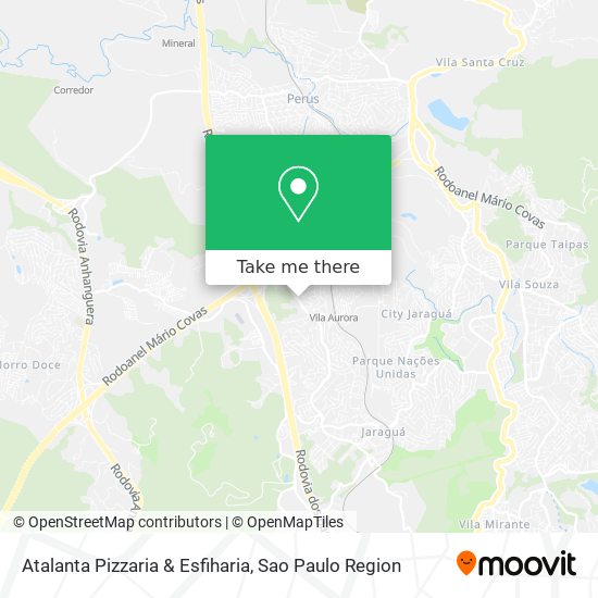 Atalanta Pizzaria & Esfiharia map
