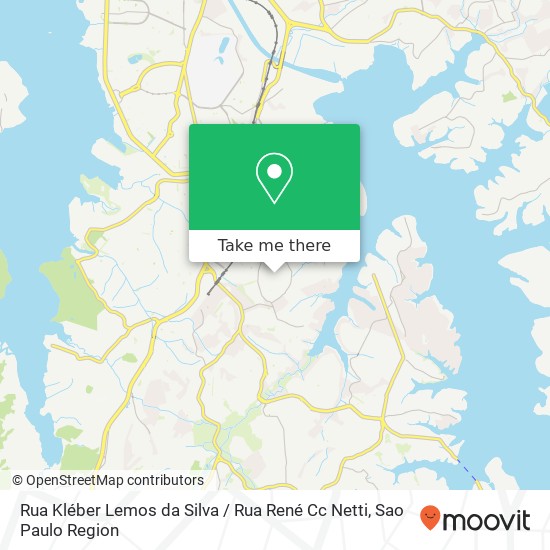 Rua Kléber Lemos da Silva / Rua René Cc Netti map