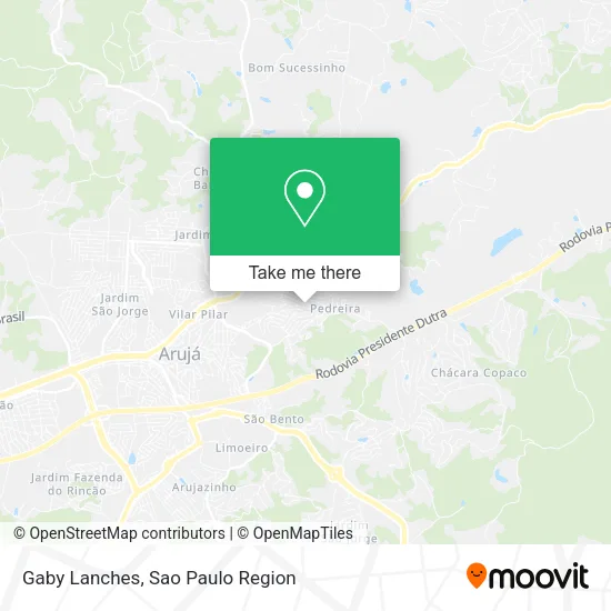 Gaby Lanches map