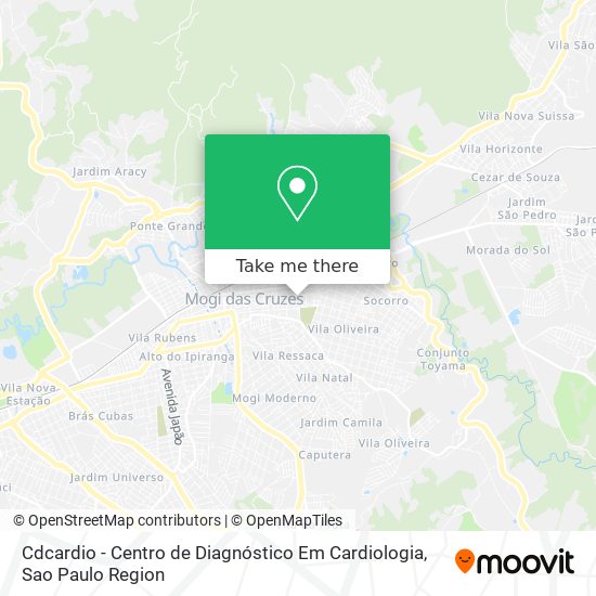 Cdcardio - Centro de Diagnóstico Em Cardiologia map