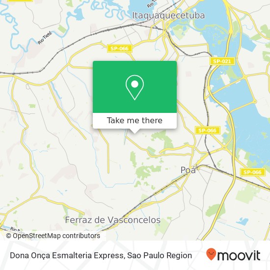 Dona Onça Esmalteria Express map