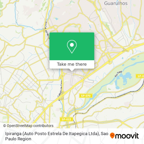 Ipiranga (Auto Posto Estrela De Itapegica Ltda) map