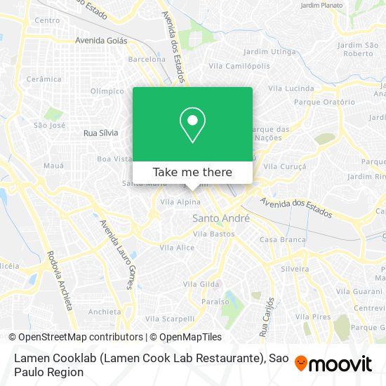 Lamen Cooklab (Lamen Cook Lab Restaurante) map