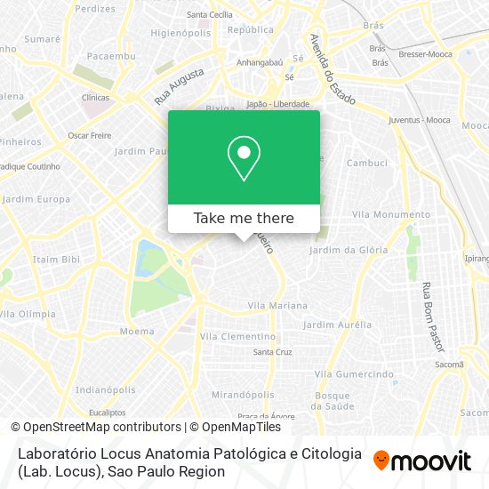 Laboratório Locus Anatomia Patológica e Citologia (Lab. Locus) map