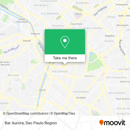 Bar Aurora map