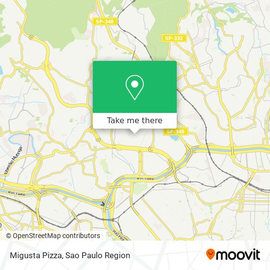 Mapa Migusta Pizza