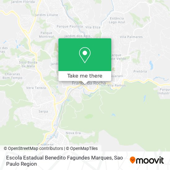 Escola Estadual Benedito Fagundes Marques map
