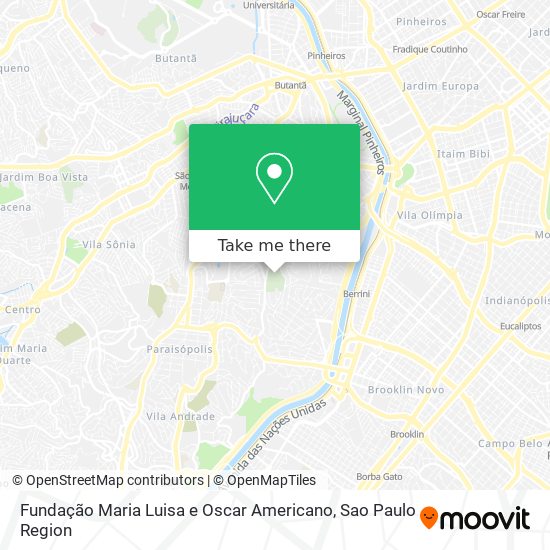 Fundação Maria Luisa e Oscar Americano map