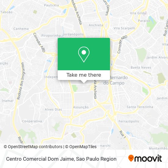 Centro Comercial Dom Jaime map