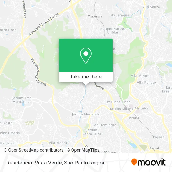 Residencial Vista Verde map