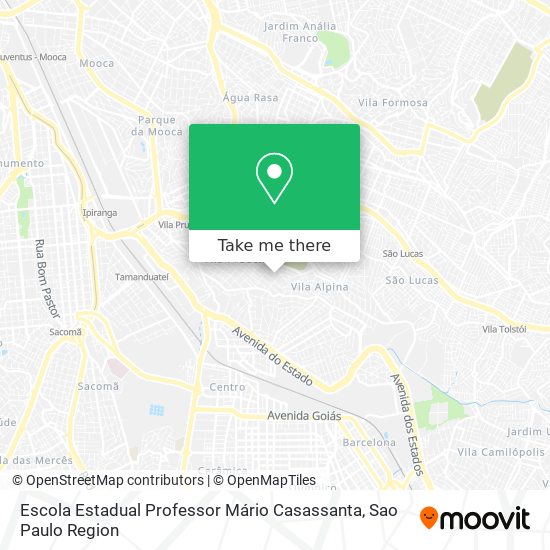 Escola Estadual Professor Mário Casassanta map