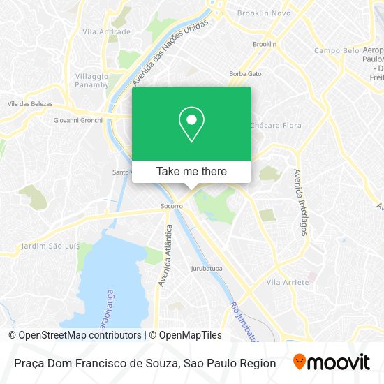 Praça Dom Francisco de Souza map