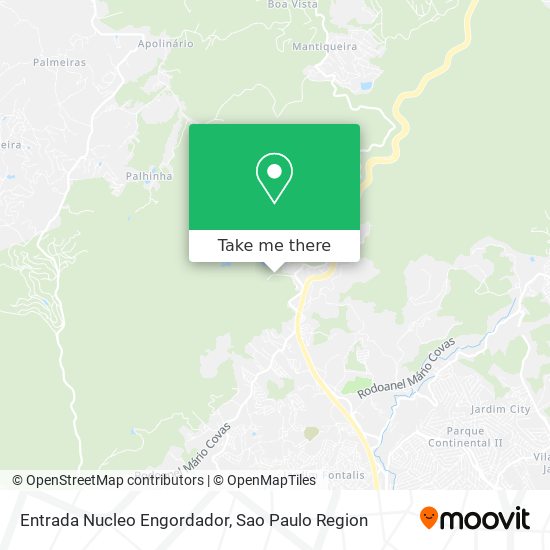 Entrada Nucleo Engordador map