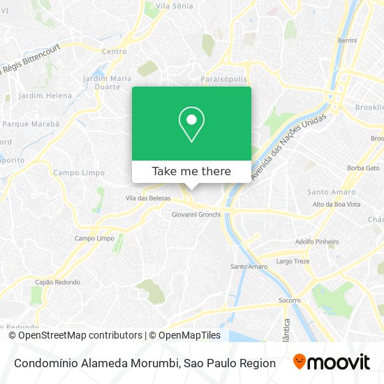 Condomínio Alameda Morumbi map