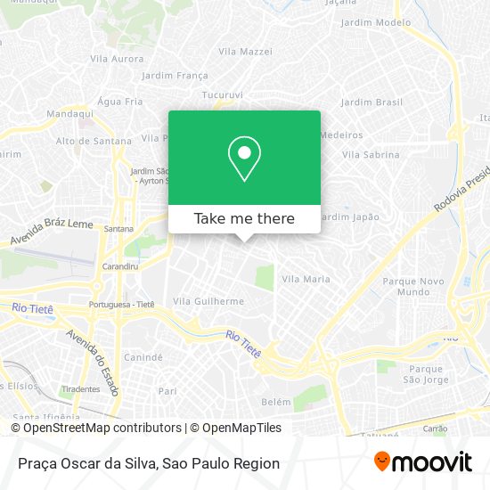 Praça Oscar da Silva map