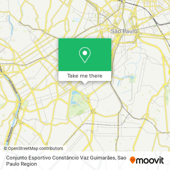 Conjunto Esportivo Constâncio Vaz Guimarães map