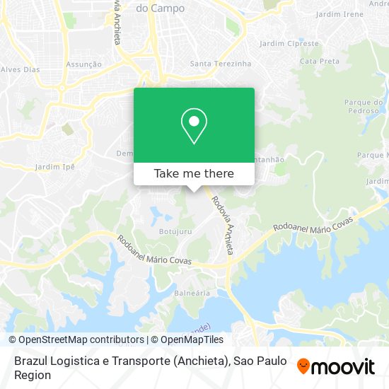 Brazul Logistica e Transporte (Anchieta) map