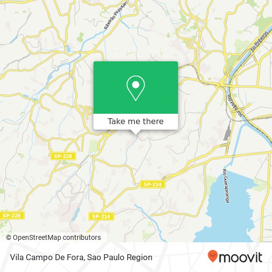 Vila Campo De Fora map