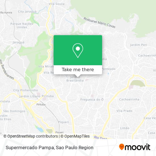 Mapa Supermercado Pampa