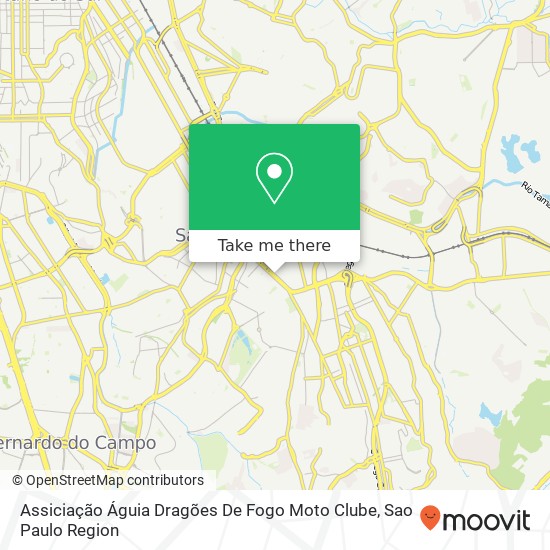 Assiciação Águia Dragões De Fogo Moto Clube map