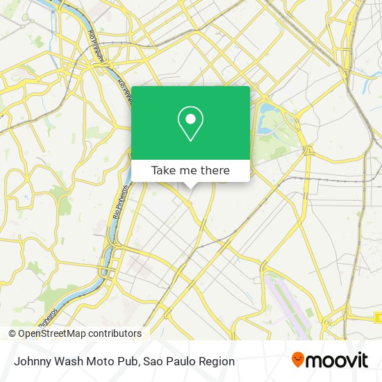 Johnny Wash Moto Pub map
