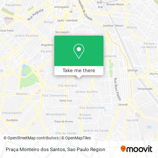 Praça Monteiro dos Santos map