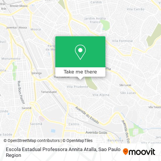 Escola Estadual Professora Annita Atalla map