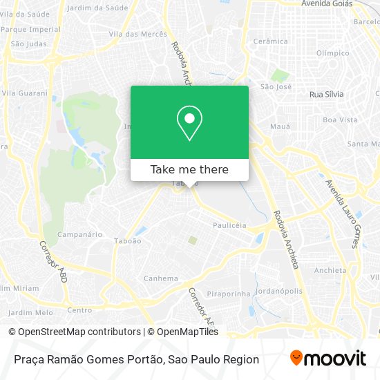Praça Ramão Gomes Portão map