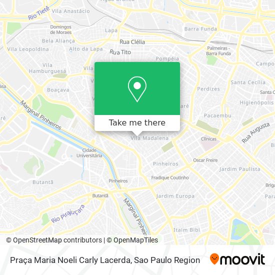 Praça Maria Noeli Carly Lacerda map