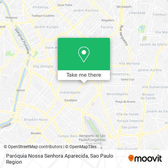 Paróquia Nossa Senhora Aparecida map