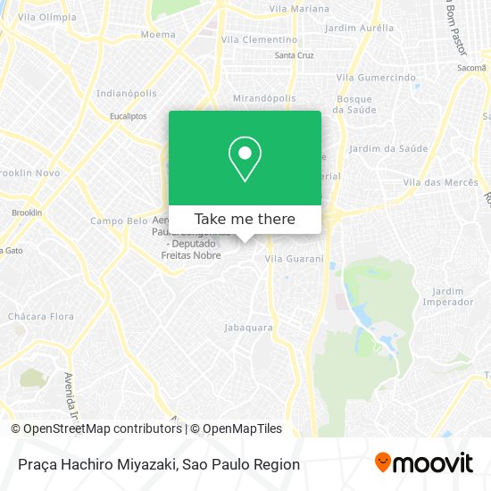 Praça Hachiro Miyazaki map