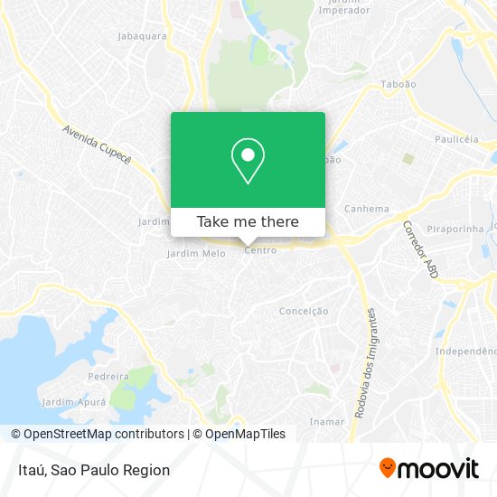 Mapa Itaú