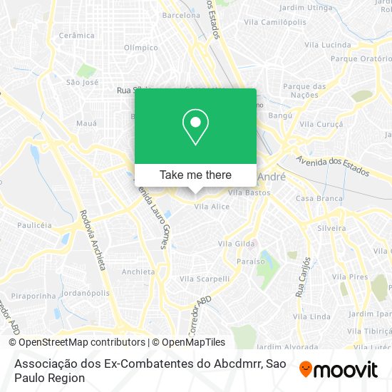 Associação dos Ex-Combatentes do Abcdmrr map