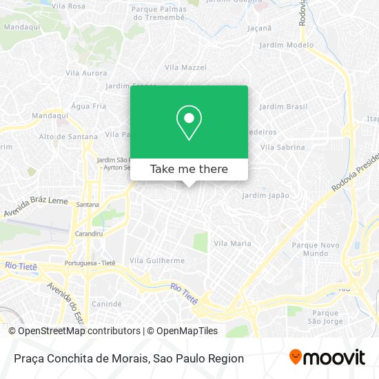 Praça Conchita de Morais map