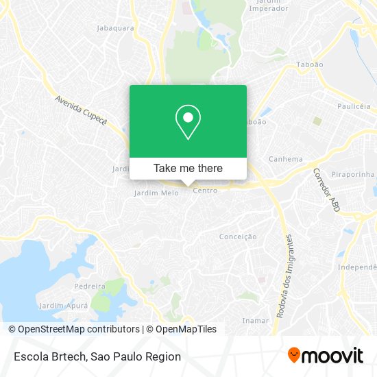 Mapa Escola Brtech