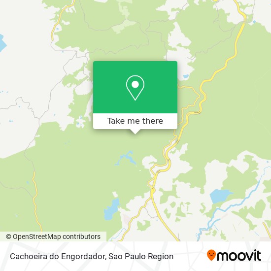 Cachoeira do Engordador map
