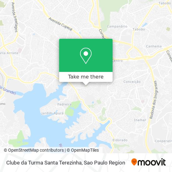 Clube da Turma Santa Terezinha map