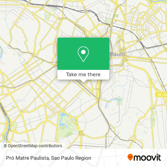 Pró Matre Paulista map