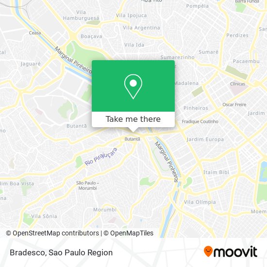 Bradesco map