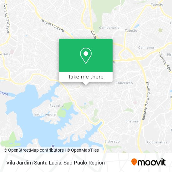 Vila Jardim Santa Lúcia map