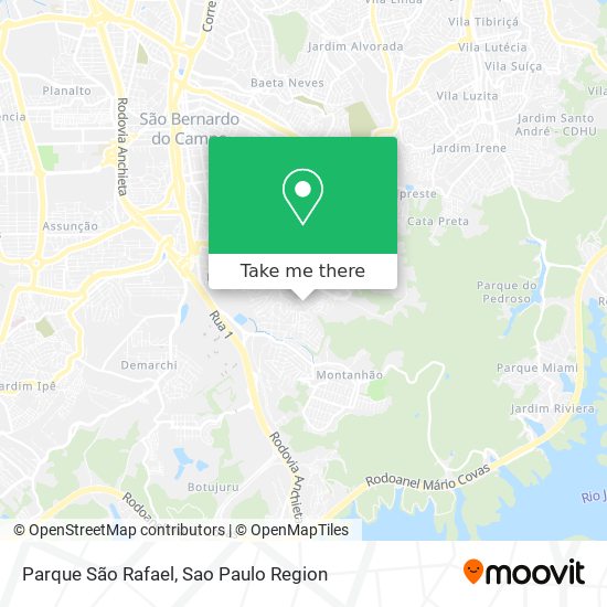 Parque São Rafael map