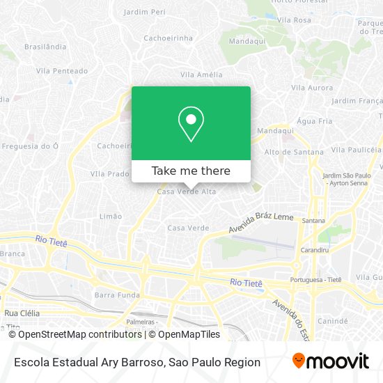 Escola Estadual Ary Barroso map