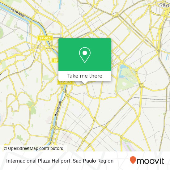 Mapa Internacional Plaza Heliport