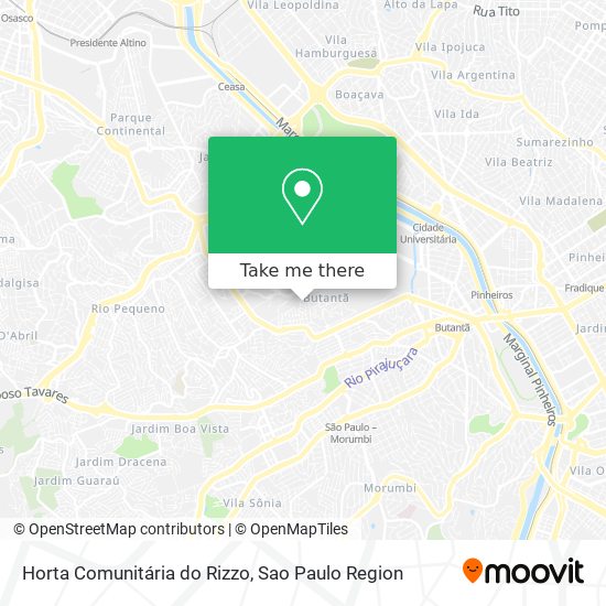 Horta Comunitária do Rizzo map