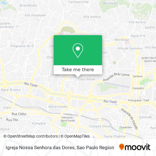 Igreja Nossa Senhora das Dores map