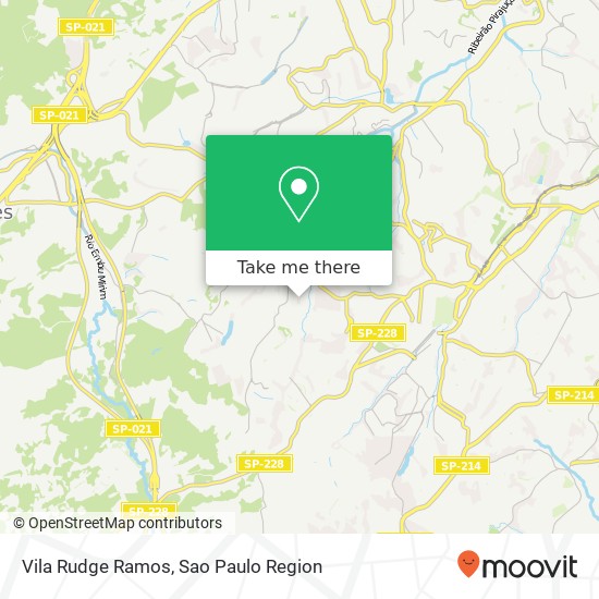 Vila Rudge Ramos map