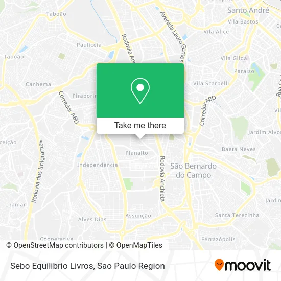 Sebo Equilibrio Livros map