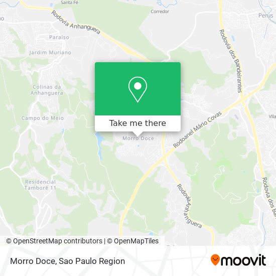 Mapa Morro Doce
