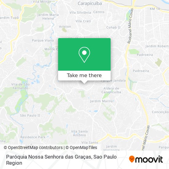 Paróquia Nossa Senhora das Graças map